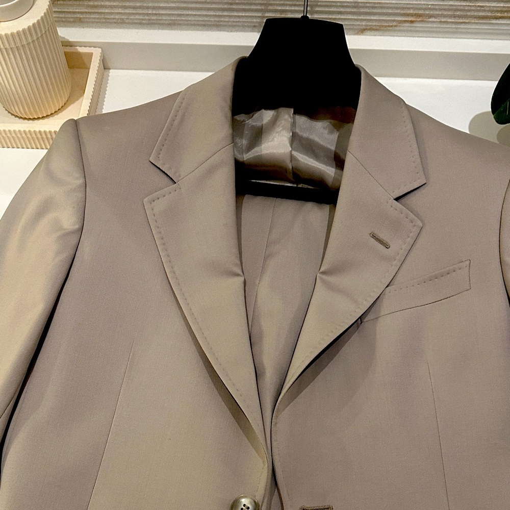 Emporio Armani Beige Men's Blazer